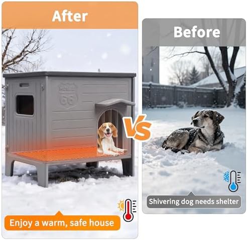 Heated Fabric House for Small Dogs — photo 5