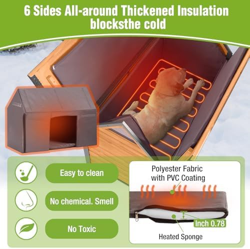 Heated metal frame shelter with two windows — photo 4