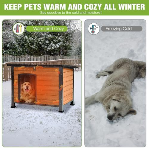 Indestructible metal frame insulated dog house — photo 4