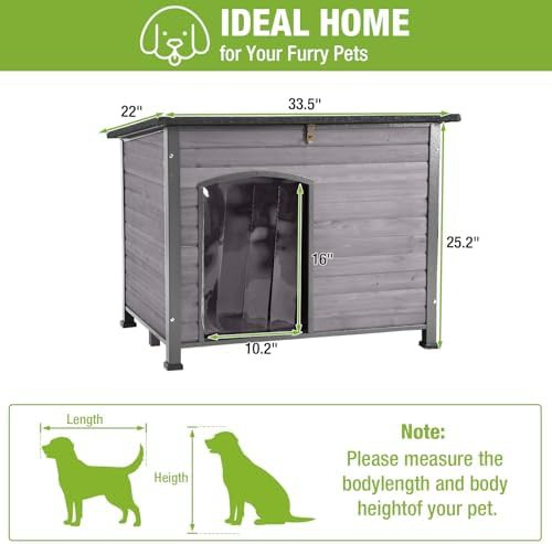 Grey insulated metal frame dog shelter — photo 5