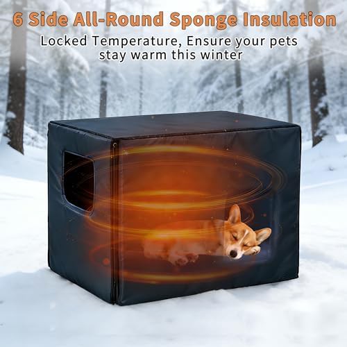 Insulated Weatherproof Small Outdoor Dog House — photo 3