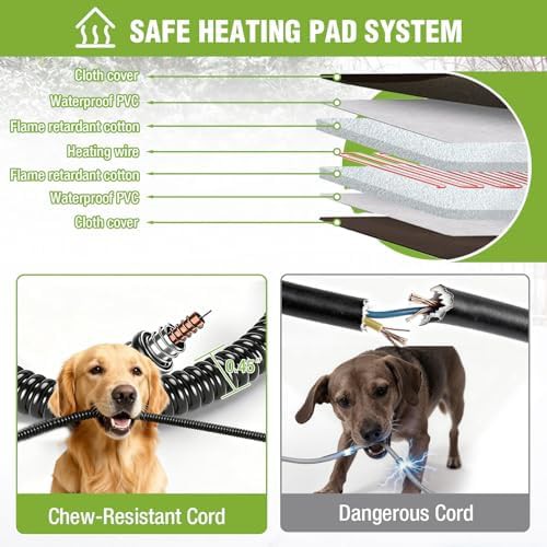 Extra large heated chew proof metal kennel — photo 4