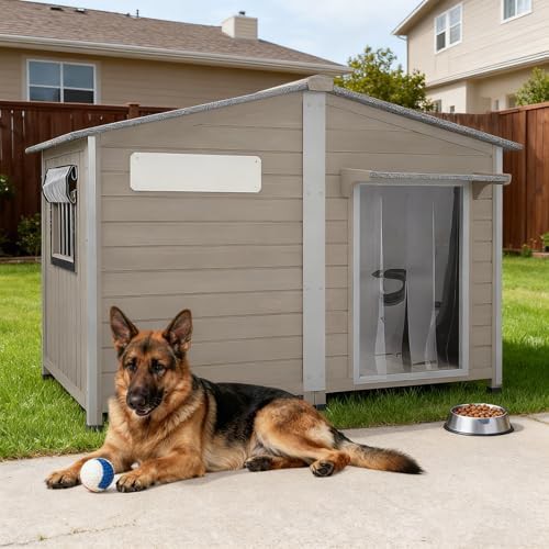 Extra Large Doghouse with Full Metal Frame