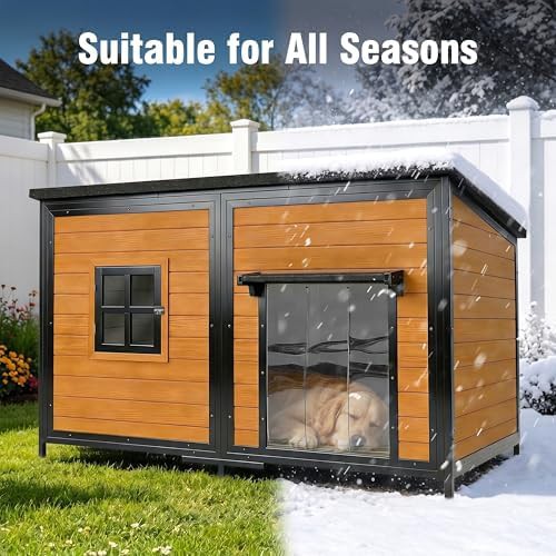 Brown extra large metal chew proof house — photo 5