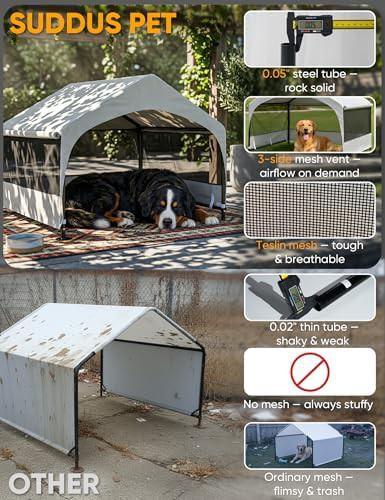 Metal frame mesh outdoor travel tent — photo 3