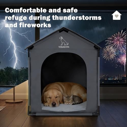 Insulated indoor tent with plush cushion — photo 3