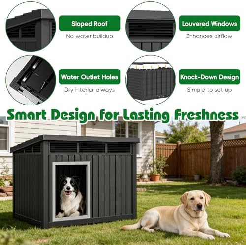 Waterproof plastic house with air vents — photo 4