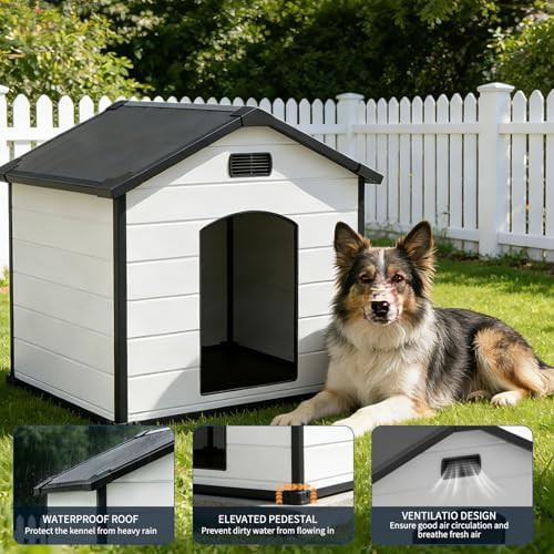 Extra large weatherproof plastic dog house — photo 4