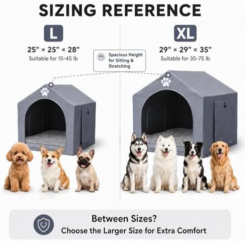 Large indoor fabric dog house tent — photo 5