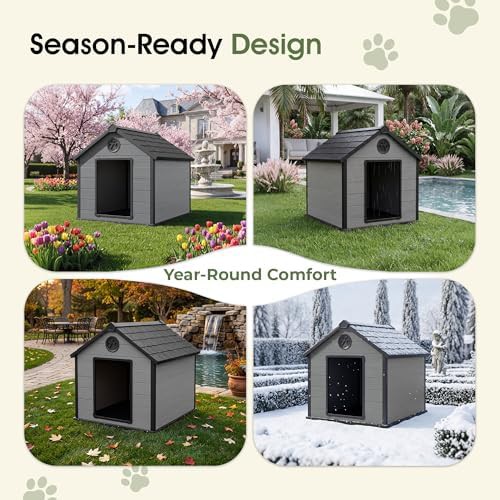 Extra large waterproof plastic giant dog kennel — photo 5