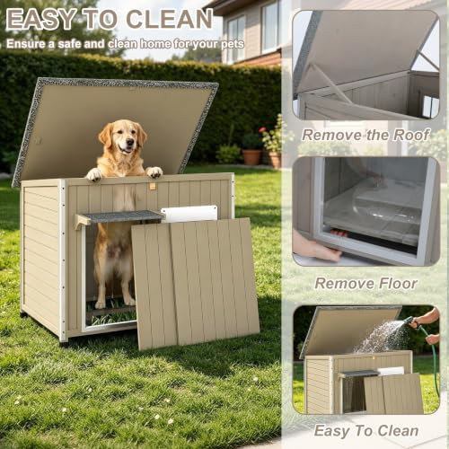 Wooden Outdoor Kennel for Small and Medium Dogs — photo 3