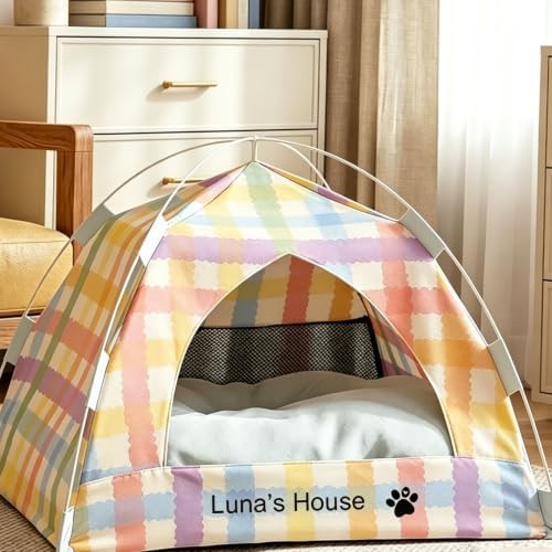 Personalized small pet tent with mesh — photo 4