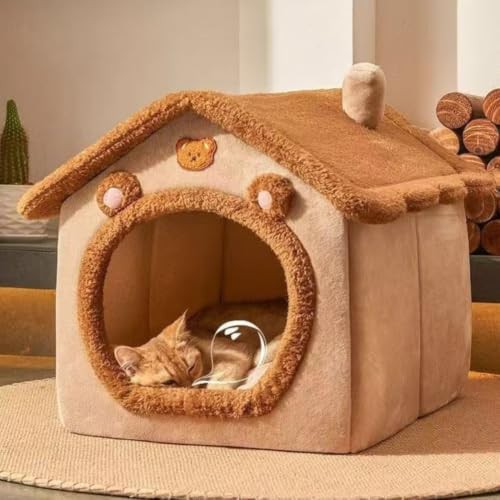 Soft indoor pet cave bed for small dogs — photo 4